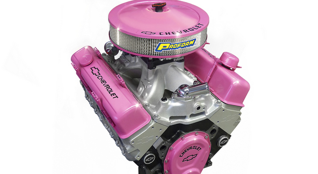 Pink Chevrolet Performance Crate Engine 1