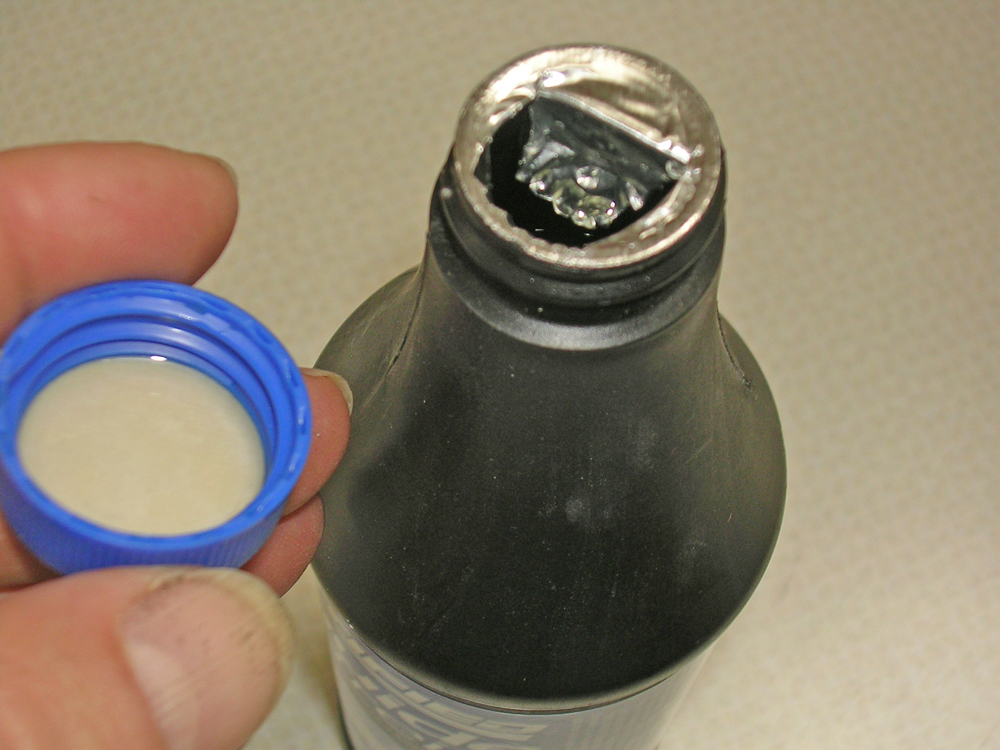 Once the protective seal is broken on a can of brake fluid, use it immediately.  Otherwise, the brake fluid will collect water, and for all intents and purposes, it's junk.