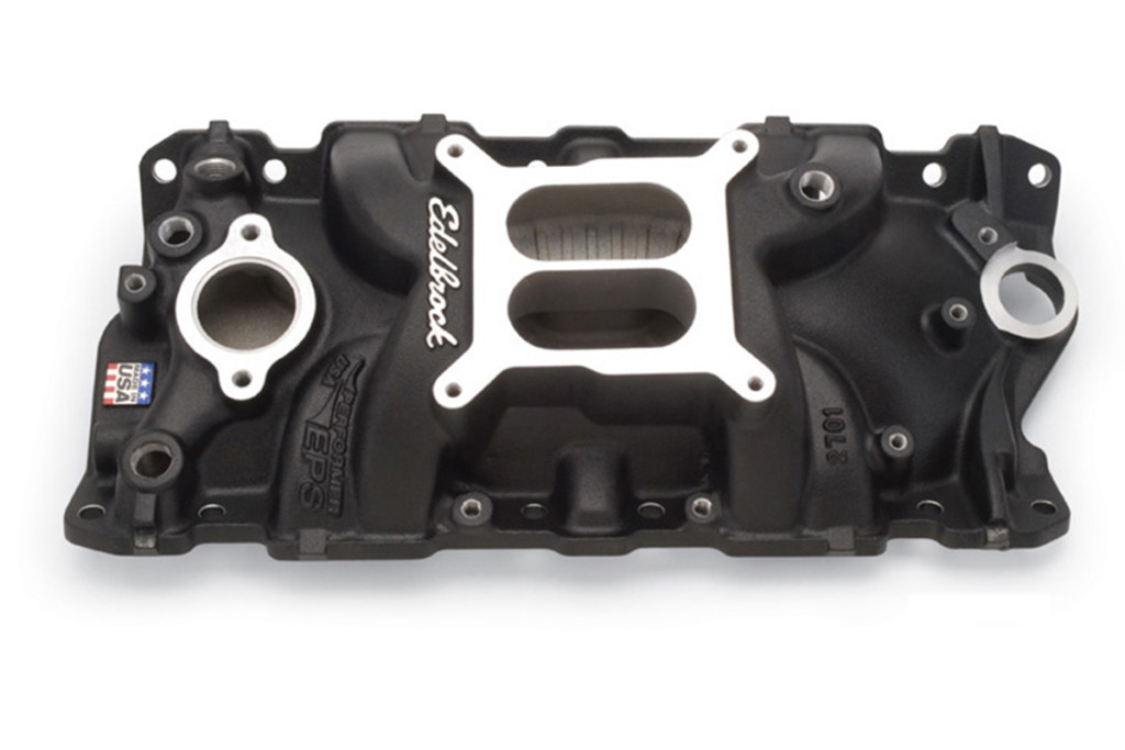 Both Holley-Weiand and Edelbrock offer their product lines in a number of finishes.