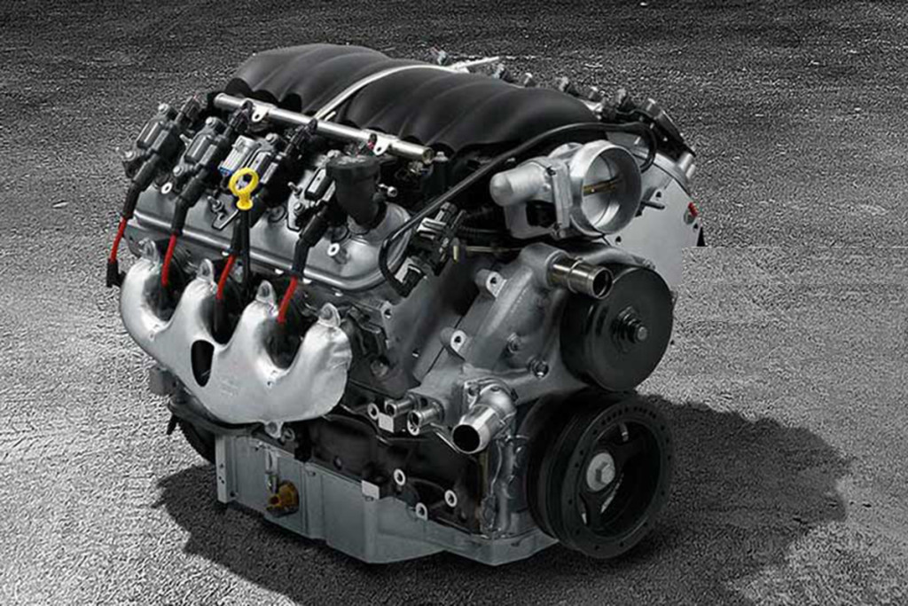 The Chevy Performance LS376/525 found in this ND Miata. Image courtesy Chevy Performance.