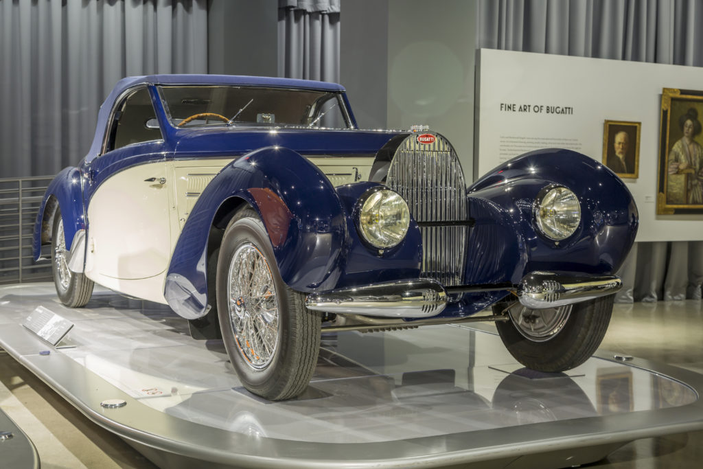 "The Art of Bugatti" at the Petersen Auto Museum