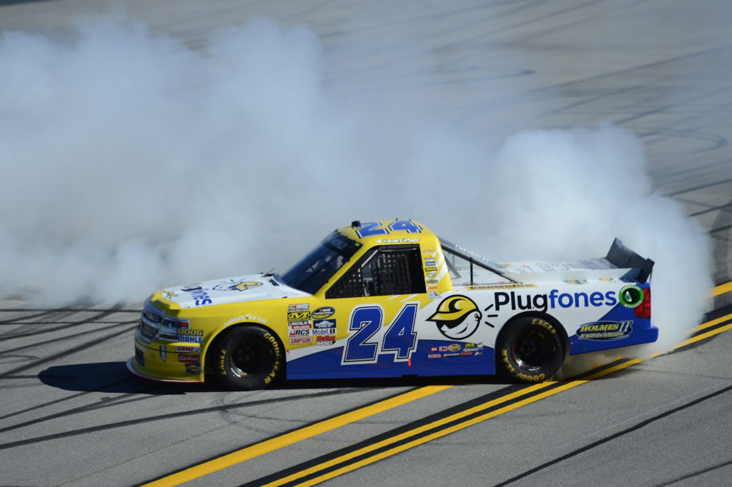 Hometown Hero Grant Enfinger Wins Fred’s 250 at Talladega