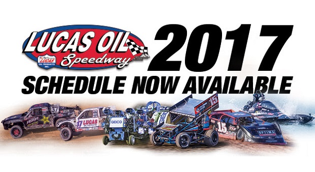 Tentative 2017 Lucas Oil Speedway Schedule Released