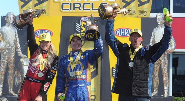 Pritchett and Capps Dominate at 2017 NHRA Spring Nationals