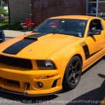 Woodward Dream Cruise: ROUSH Performance Display in Mustang Alley