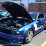 Woodward Dream Cruise: ROUSH Performance Display in Mustang Alley