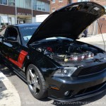 Woodward Dream Cruise: ROUSH Performance Display in Mustang Alley