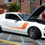 Woodward Dream Cruise: ROUSH Performance Display in Mustang Alley