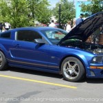 Woodward Dream Cruise: ROUSH Performance Display in Mustang Alley