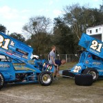 World of Outlaws Open Sprint Car Practice