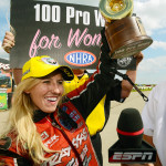 Courtney Force Claims Historic 100th NHRA Win for Women