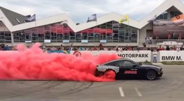 Burnouts with Color Look Cool