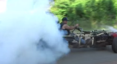[VIDEO] Hillbilly Go-Kart Powered by a Olds V-8