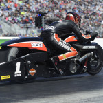 Brown, Beckman, Morgan, and Hines Shine at NHRA zMAX 4-Wide