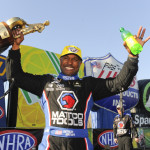 Brown, Beckman, Morgan, and Hines Shine at NHRA zMAX 4-Wide
