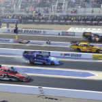 Brown, Beckman, Morgan, and Hines Shine at NHRA zMAX 4-Wide