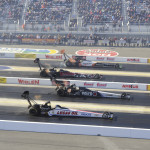Brown, Beckman, Morgan, and Hines Shine at NHRA zMAX 4-Wide