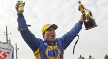 Capps Rocking to the Mello Yello Funny Car Points Lead
