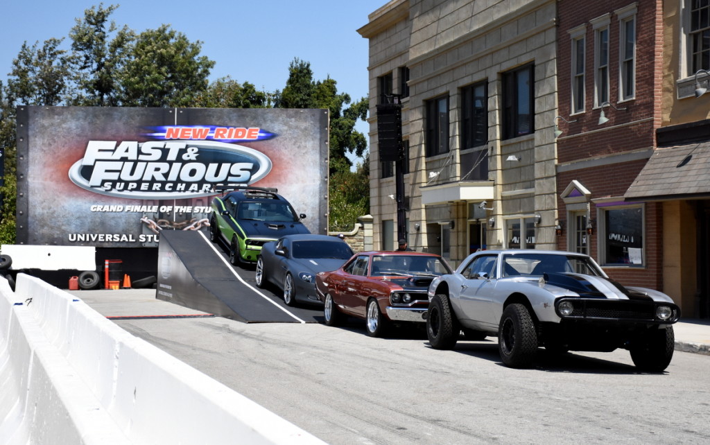 Iconic American Muscle Gather For Fast Furious Supercharged Grand Opening Racingjunk News - fast and furious 8 grand opening roblox