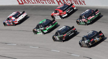 Denny Hamlin Uses Pit Mishap to Dominate Darlington NASCAR Xfinity Race