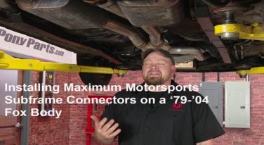 Using Subframe Connectors to Stiffen Your Late Model Mustang