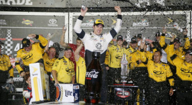 Keselowski Gets Milestone 100th Win for Team Penske