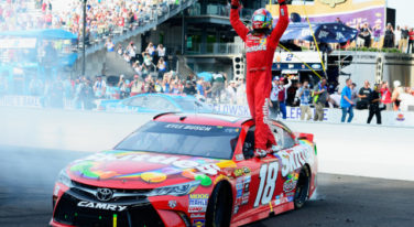Kyle Busch Continues Shattering NASCAR Records Kissing the Bricks at Indy