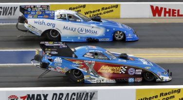 Brown, J. Force, Line and Ellis Take First Step to NHRA Championships at Charlotte