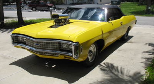 Today's Cool Car Find is this '69 Chevy Impala Convertible