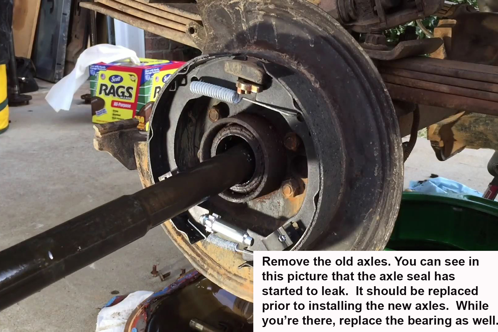 Installing New Axles in Your Chrysler 8 ¼ Inch Rear End