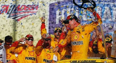 Joey Logano Rockets to Hellman’s 500 Victory