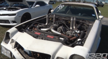 [Video] Someone Built This Quad-Turbo Junkyard Camaro and It's Awesome!