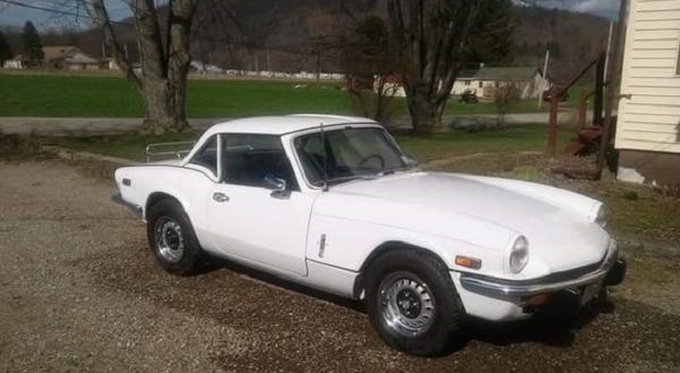 Today's Cool Car Find is this 1973 Triumph Spitfire