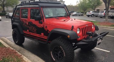 RacingJunk Kicks off  Jeep Wrangler Giveaway at Charlotte Auto Fair