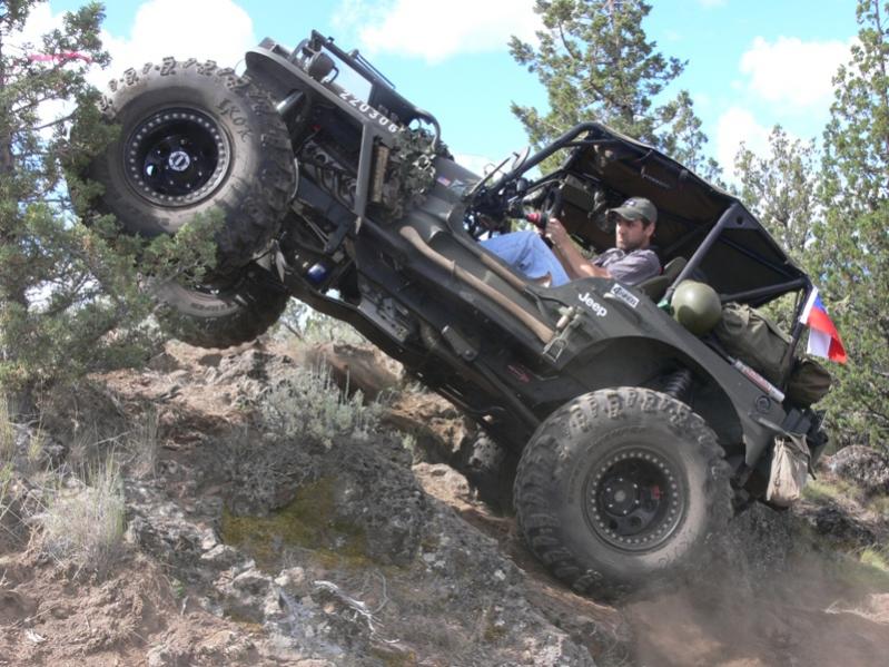 5.3 Vortec in a Willys Made for Rock Climbing