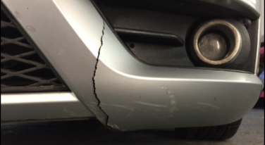 How to Repair a Cracked Bumper