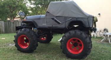 Today's Cool Car Find is this 1991 Jeep Mud Truck