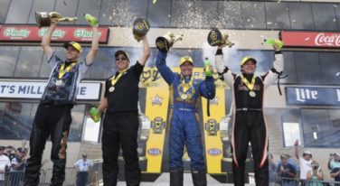 NHRA Legends Wrack Up Wins at Chicago’s Iconic Raceway