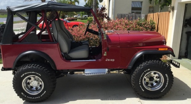 Today's Cool Car Find is this 1986 Jeep CJ7