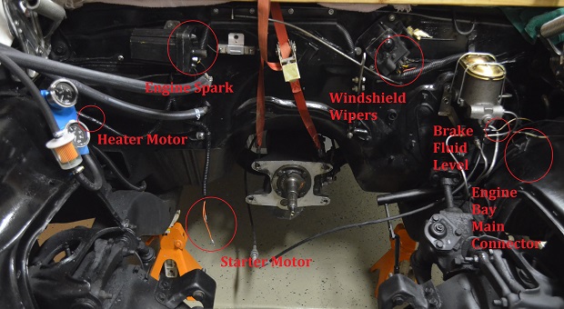 Rebuilding a 1967 Chevy Camaro Part 3: Engine Bay Wiring – RacingJunk News