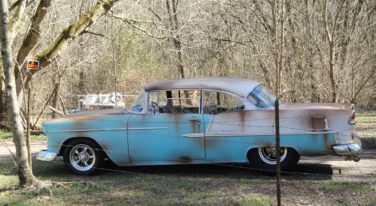 Today's Cool Car Find is this 1955 Chevrolet Belair Hardtop