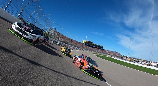 Bell, Truex Find NASCAR Wins at Kansas Motor Speedway