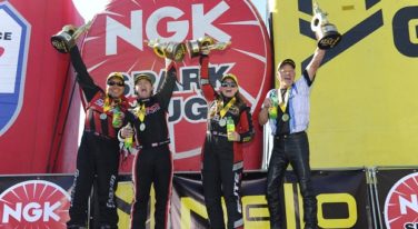 Record Breaking Weekend at NGK Spark Plugs NHRA Four-Wide Nationals