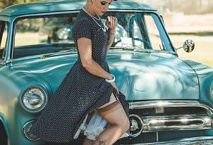 Mitzi Valenzuela's Pinup Corner: Lovely Lady J and Miss Lipstick