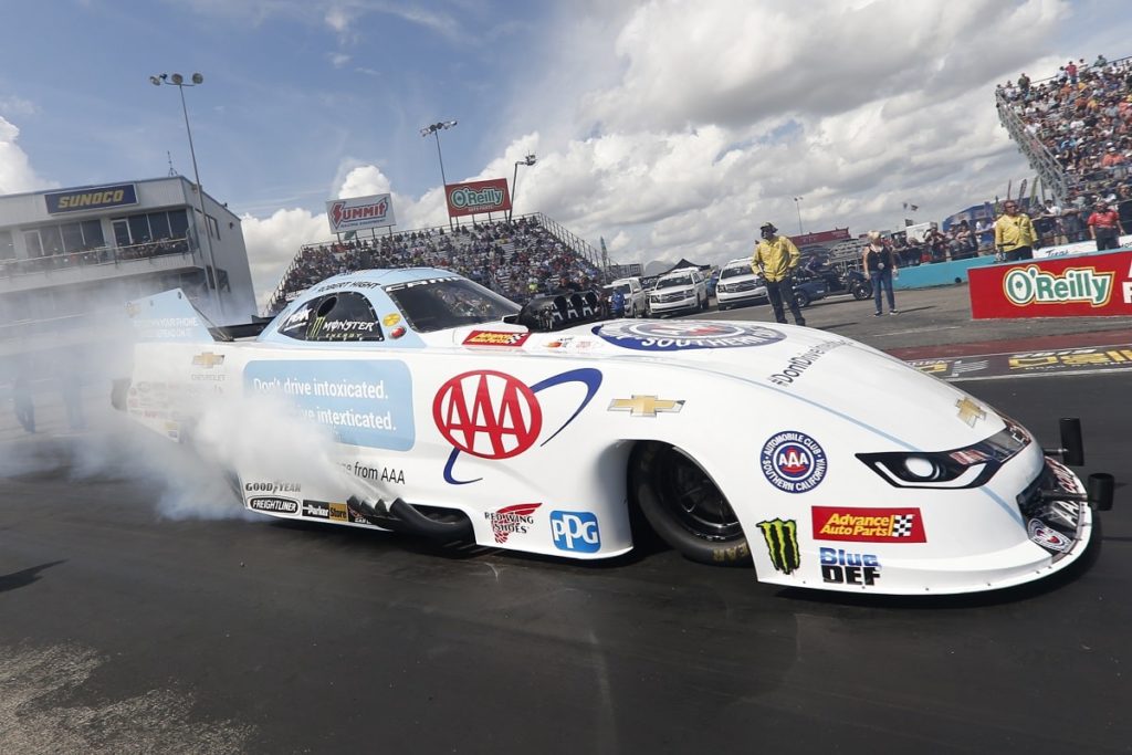 NHRA Point Leaders Prevail at AAA Texas NHRA Fall Nationals