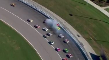 NASCAR Xfinity Unable to Go Green in Kansas