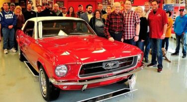 WWII Vet’s Mustang Restoration Goes from Horror to Joy with Community Help