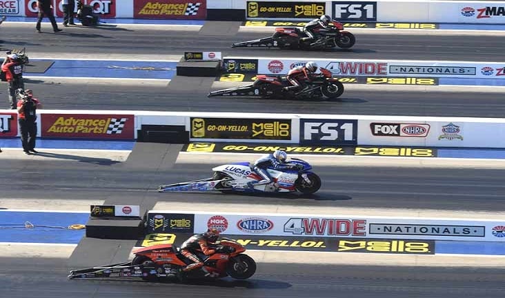 NHRA Firsts Earned at the NGK Spark Plugs NHRA Four-Wide Nationals
