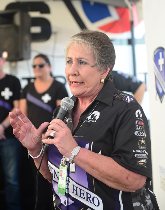 Beckman's NHRA Funny Car Honors MD Anderson Cancer Center