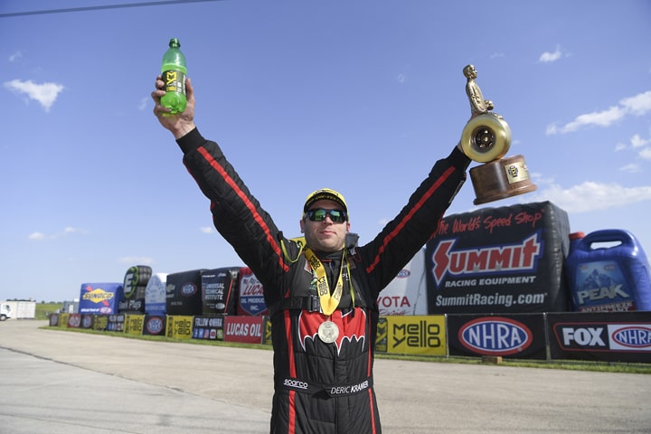 Deric Kramer Shows Pro Stock Potential with Joliet Win